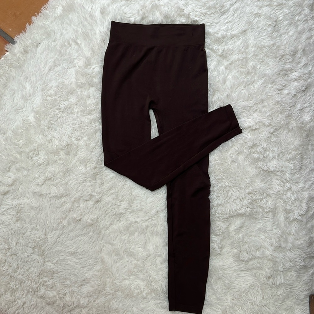 Brown leggings